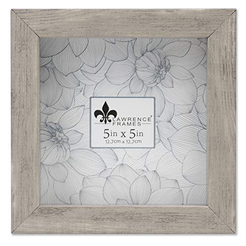 Lawrence Frames Shadow Box Frame, 5x5, Natural Gray - Image 2