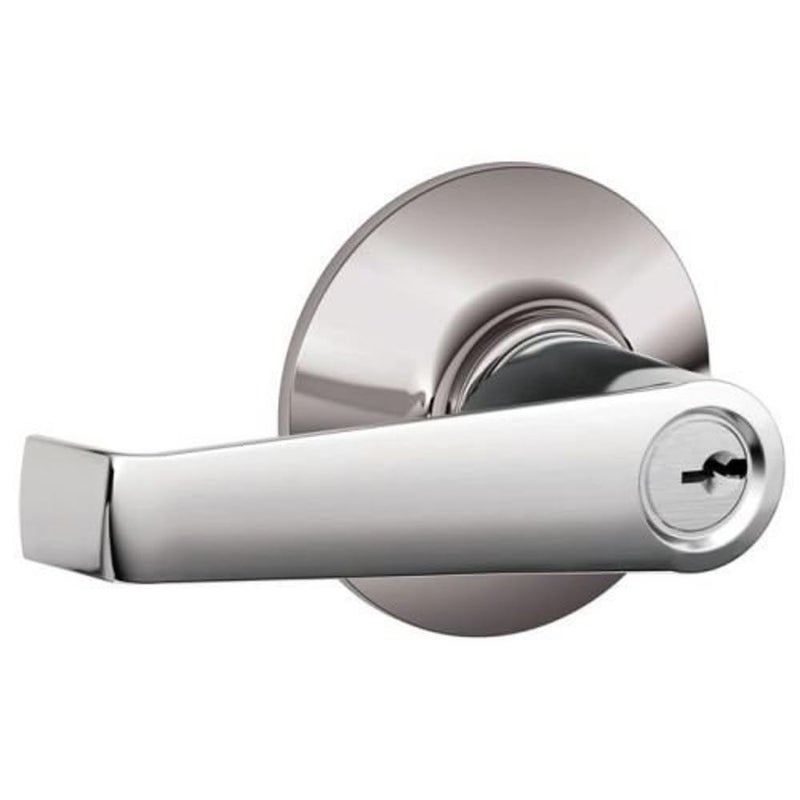SCHLAGE F51A ELA 625 CEN Elan Lever with Century Trim Keyed Entry Lock Bright Chrome - Image 2