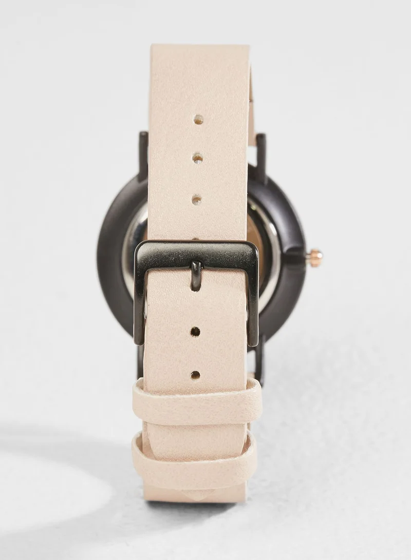 NEW LOOK Contrast Face Watch