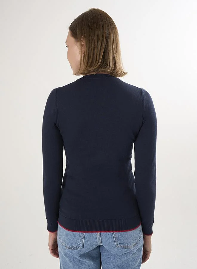 فيليكس هاردي V-Neck Knitted Pullover