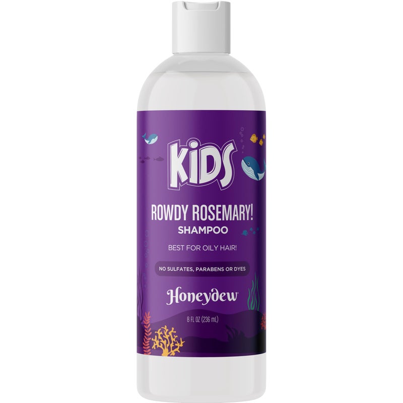 Maple Holistics Deep Cleansing Shampoo for Kids - Paraben & Sulfate Free Kids for Oily Hair and Scalp with Tea Tree and Rosemary Essential Oils - Gentle Nourishing Shampoo for Build Up Flakes and Dry Scalp - Image 1