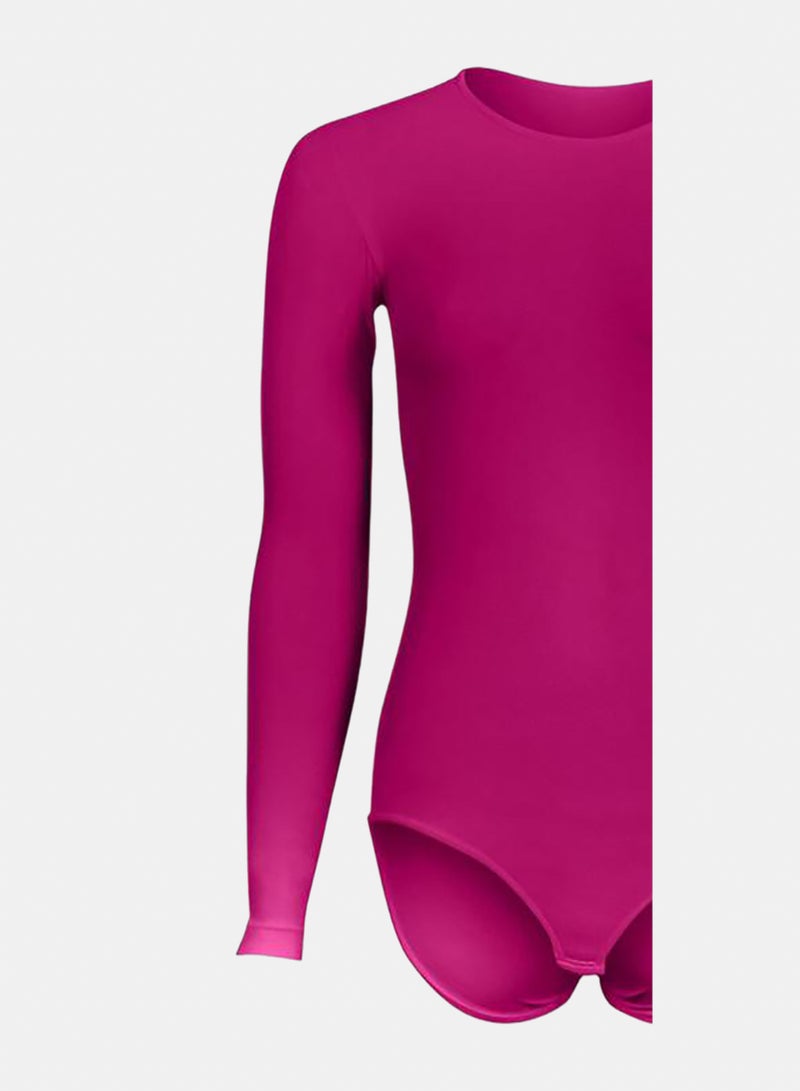 Silvy Lycra Wave3 Round Neck Long Sleeves Bodysuit Underwear - Image 3
