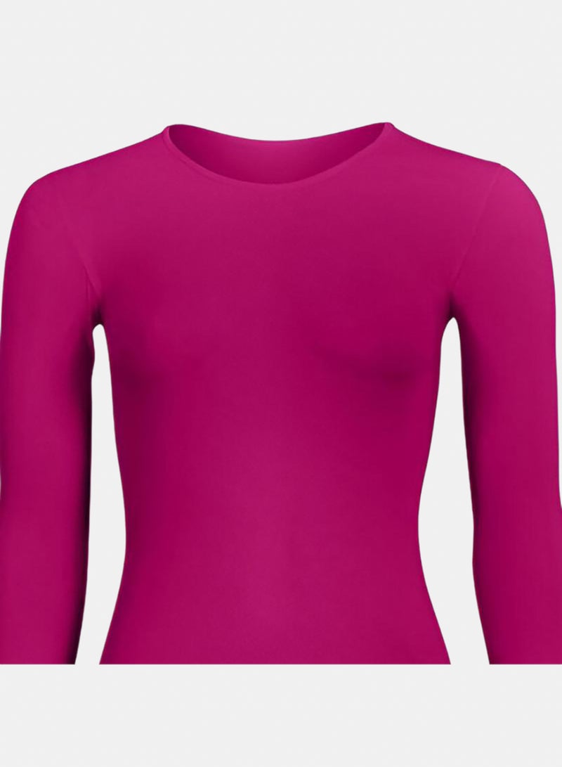 Silvy Lycra Wave3 Round Neck Long Sleeves Bodysuit Underwear - Image 2