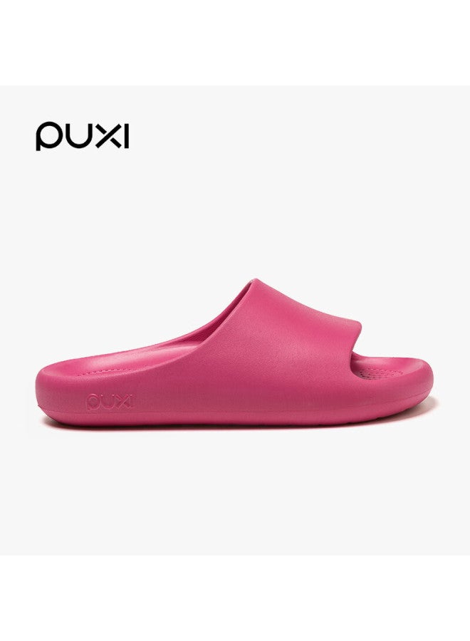 Park Xi Poxi New Uni All-season Home Slippers, Non-slip, Squishy Feel, Eva Odor-resistant Sandals, Raspberry Red, Size 39-40 - Image 1