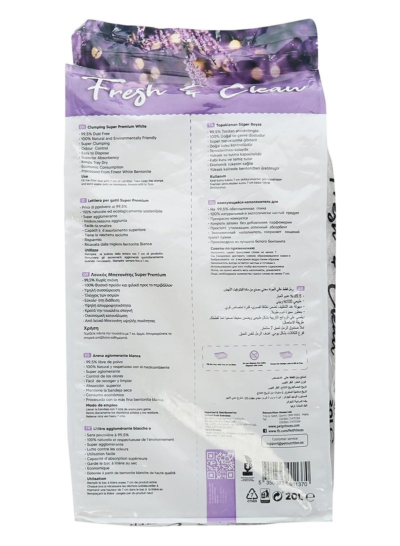 Princess Fresh&Clean Rose Cat Litter 20L (PFCR3) - Image 2