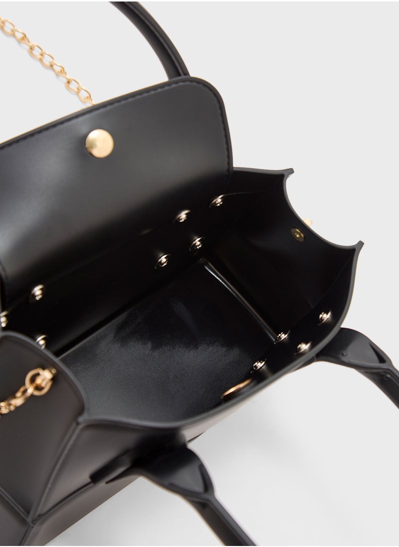 Pop Color Minimalist Satchel Bag