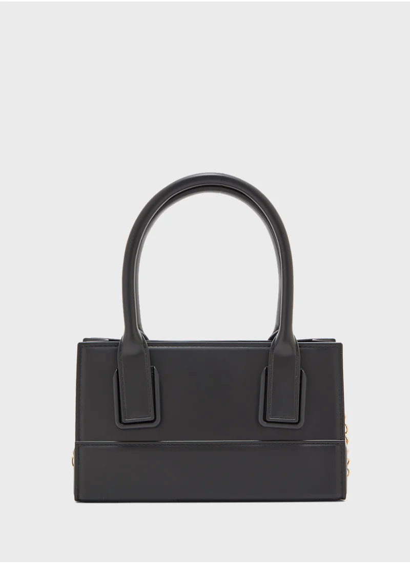 جينجر Pop Color Minimalist Satchel Bag