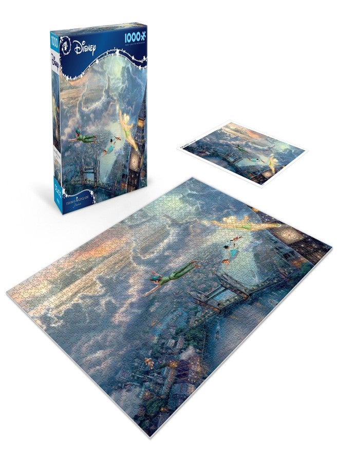 Ceaco Disney - Thomas Kinkade - Peter Pan Fly to Neverland - 1000 Piece Jigsaw Puzzle ​ Challenging and Colorful Puzzle for Adults – Precision-Cut Pieces, Beautiful Artwork, and Hours of Relaxing Fun​ - Image 4