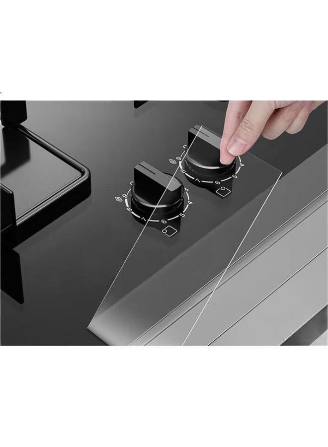 Miloch Mileqi Waterproof And Mildew-Proof Tape For Kitchen And Bathroom, Transparent Adhesive Tape For Sealing And Waterproofing Kitchen Stove, Sink, 0.5Mm Thick, 3Cm Wide * 3M Long - Pack Of 3 - Image 1