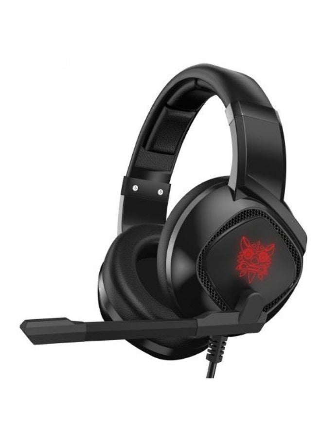 ONIKUMA GAMING ONIKUMA K19 3.5mm Wired Gaming Headset Over-Ear Headphones with Noise Canceling Mic and RGB LED Lights - Image 1