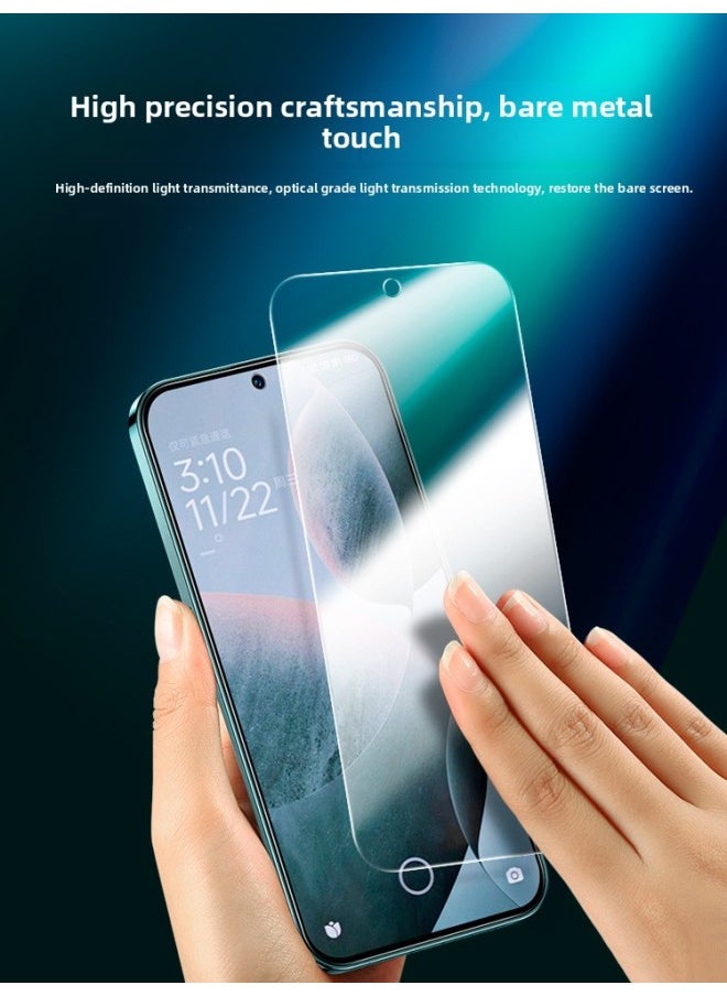 Generic Applicable To Red Rice K60 Tempered Film K40 Electronic Competition Version K50 Full Screen 12/9 Mobile Phone K70 Millet Redmik Anti-peep Film-Colour:【pack Of 2●Blu-ray Model] Full Screen Glass◉Comes With Anti-scratch Back Film-Size:Redmi Note 11 5g  - Image 5