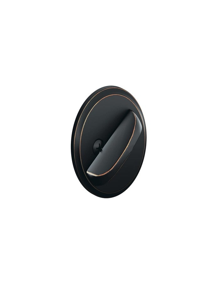 Schlage B60 N BRK 716 Deadbolt with Brookshire Trim, Keyed 1 Side, Highest Residential Security, Aged Bronze - Image 4