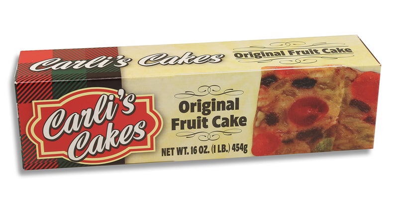 Fruitcake - Made From The Finest Fruits and Nuts - Individually Wrapped For Freshness - 3-1lb Fruit Cake - By Carli's Cakes - Image 2