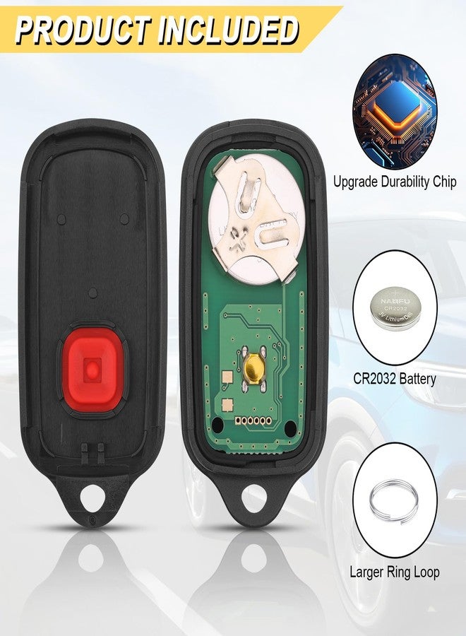 Vurkcy Key Fob Replacement for 2001-2006 Toyota Highlander/ 00-06 Tacoma Celica Echo/ 00-03 Prius/ 01-04 RAV4/ 04-06 Tundra/ 99-09 4Runner/ 2004-2007 xB Remote Control,HYQ12BBX HYQ12BAN - Image 5