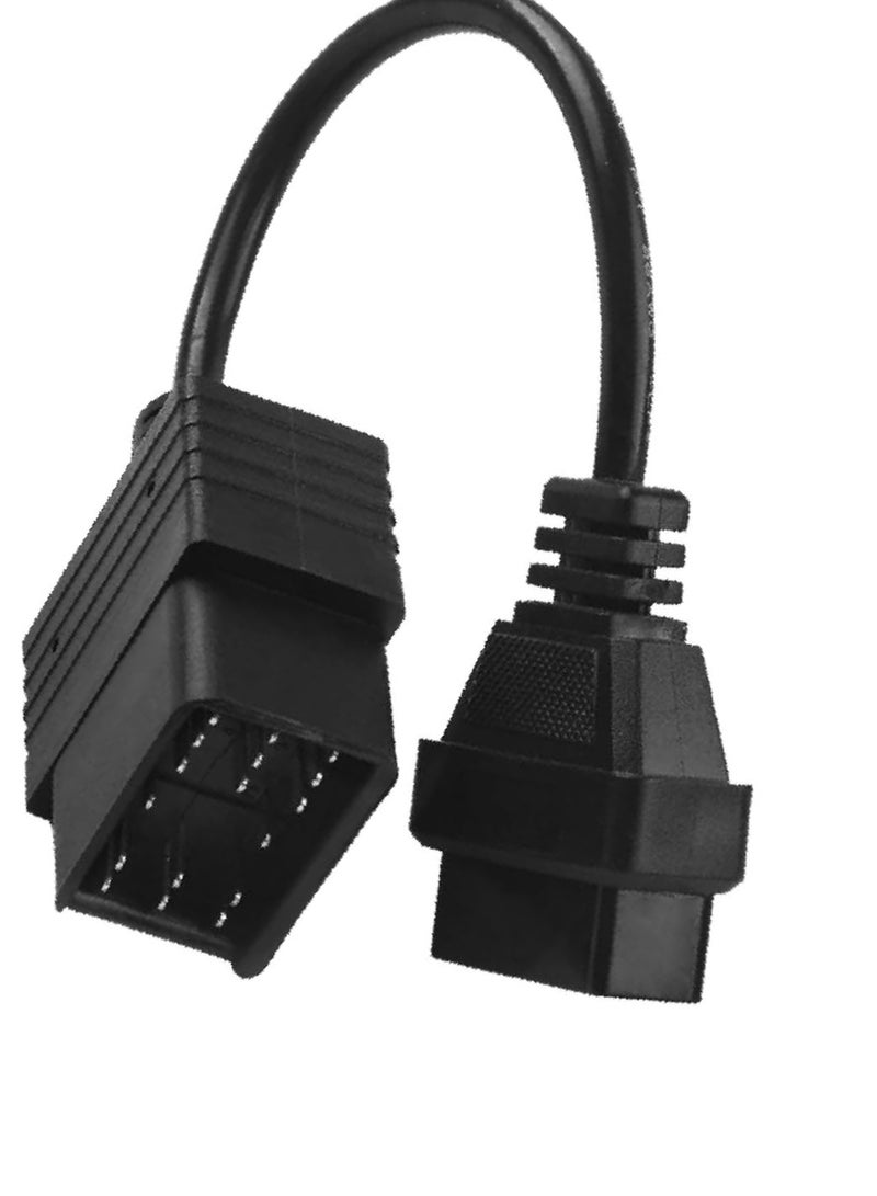 17 Pin to 16 Pin Obd ObdII Adapter Cable Compatible for Toyota Camry Corolla Highlander Prius Diagnostic Adapter Cable - Image 5