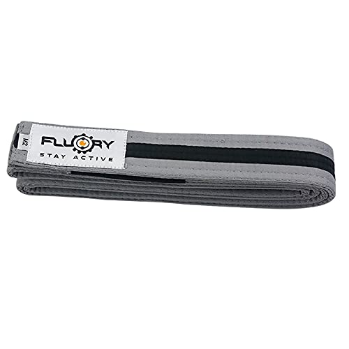 FLUORY BJJ Belt for Kids, Brazilian Jiu Jitsu Belts Made of 100% Cotton - Image 2