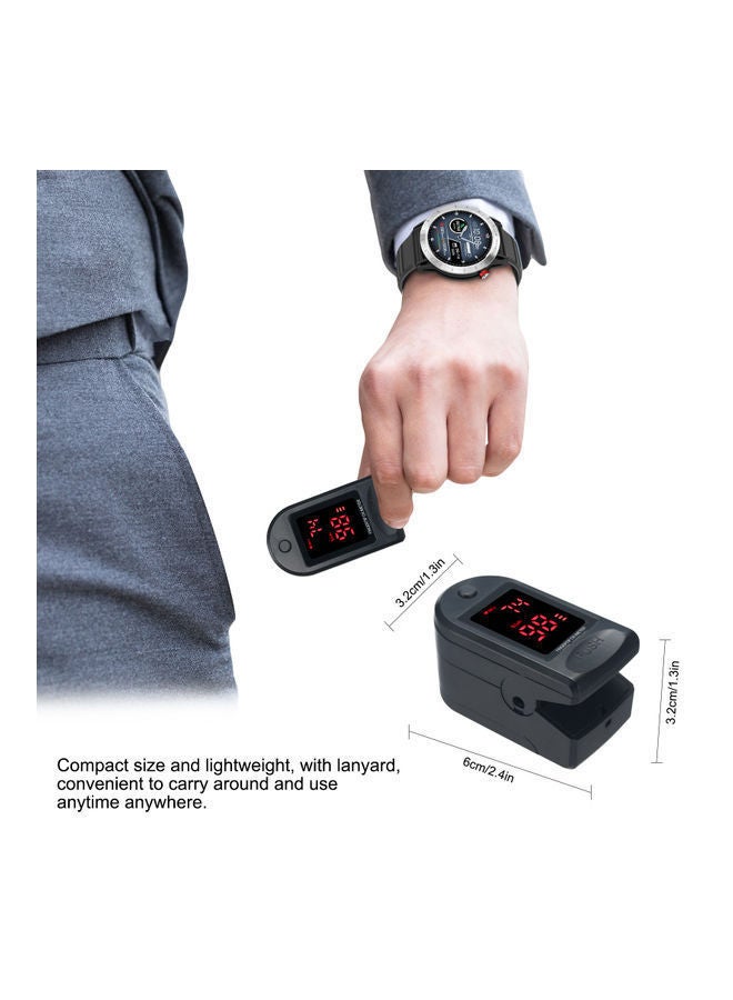 NIBEMINENT Mini Finger Pulse Oximeter With Silicone Case - Image 5