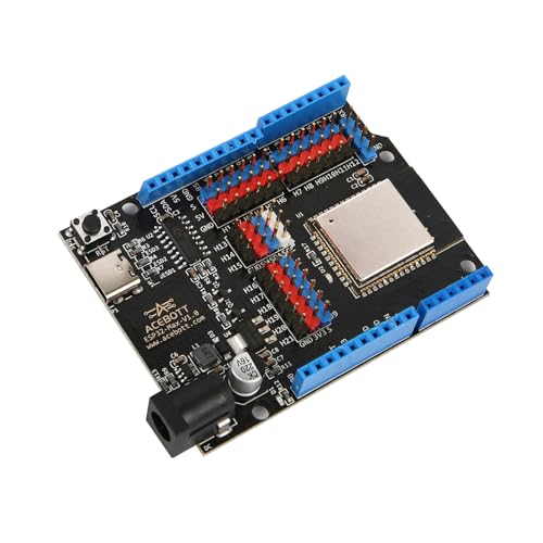 acebott ESP32 Development Board Max V1.0 Compatible with Arduino, USB-C, Wi-Fi, Bluetooth, MicroPython Compatible, Single Board Computer Suitable for Building Mini PC/Smart Robot/Game Console (QA009) - Image 5