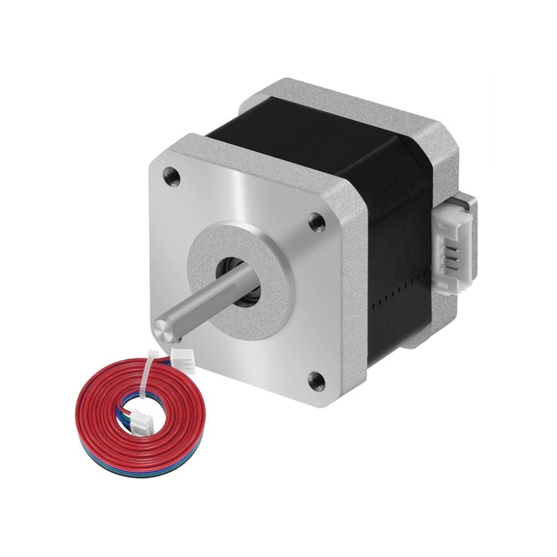 Nema17 Stepper Motor 17HS4401S 1.8 Degree 0.42N.m 1.5A 4 Lead for 3D Printer CNC Milling Engraver - Image 2