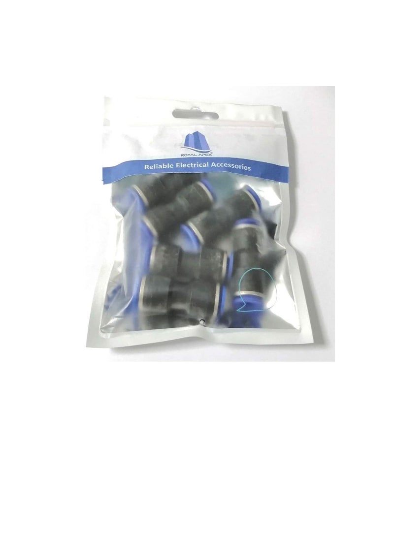 PU Pipe & Fittings Polyurethane | Pneumatic Pipe Push in to Connect Fittings (Socket - Pack of 5, 8mm) - Image 1