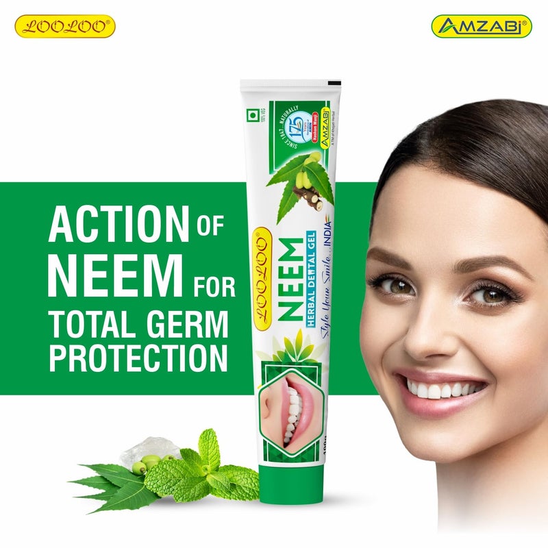 looloo neem Toothpaste (Pack of 4) - Image 3
