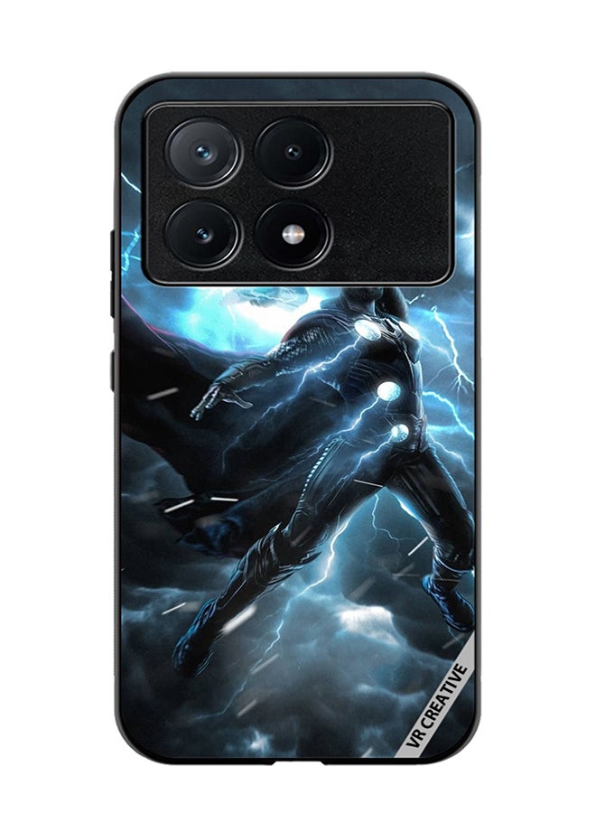 VR CREATIVE Protective Case Cover For Xiaomi Poco X6 Pro Thor Light Design Multicolour - Image 1