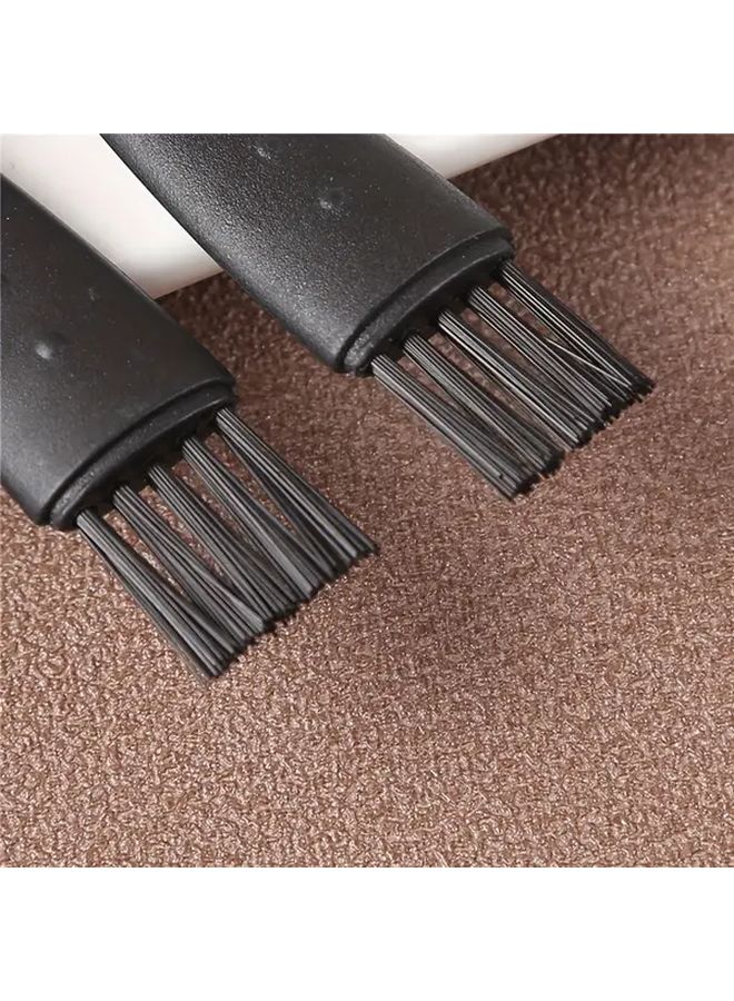 10 Pcs Unscented Beard And Mustache Razor Head Cleaner Brushes Double Ended Shaving Brushes For Men With Dust Removal For Shaving Accessories - Image 1