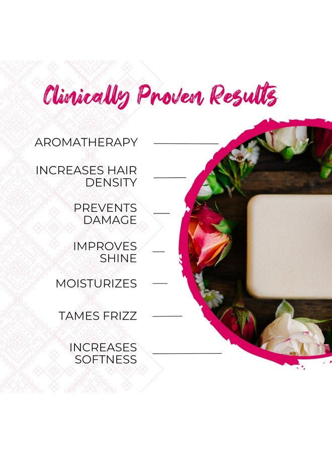 Viori Chamomile Rose Essential Oil Conditioner Bar Made With Rice Water Handcrafted All Natural Organic Conditioner - Image 5