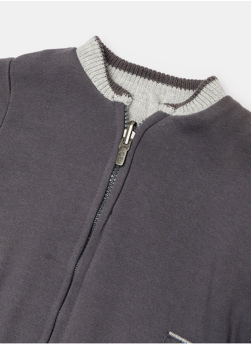 OBAIBI - Grey Vest for Boys - Image 1