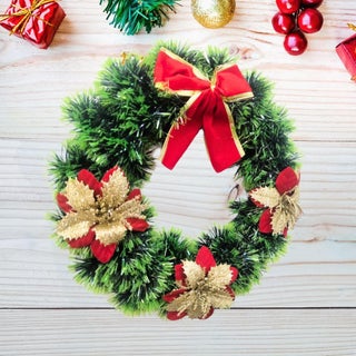 Umi Wreath Decoration for Home Office Christmas Decoration Items Green Wreath Christmas Decor for Xmas Tree Christmas Home Decor Items Type 1 - pzsku/ZB23FFD493CBDAB438173Z/45/1746637721/dea55be6-1fa7-4d66-921b-3ef4b99987b7
