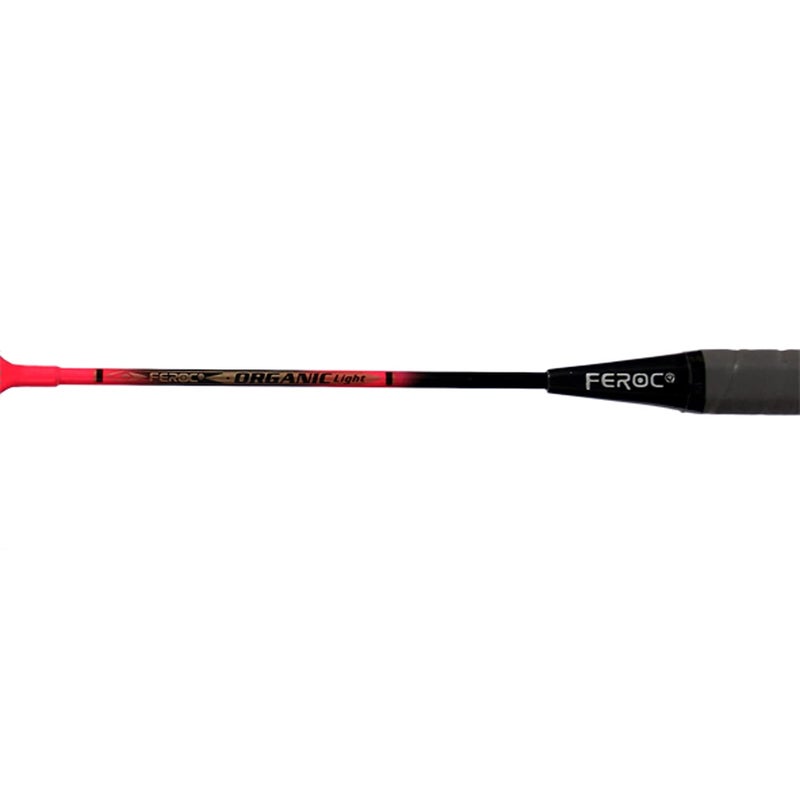 FEROC Pink Organic Light Badminton Racket Aluminum Set of 2 with 3 Pieces Feather shuttles with Full Cover Badminton kit - Image 5