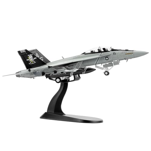 HANGHANG 1:72 Military Model Plane F/A-18F Super Hornet Alloy Fighter Plane Model,Model Airplane for Collection and Gift - Image 1