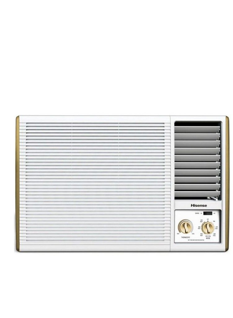 Hisense Window Air Conditioner, 18,000 BTU, Cold, Rotary - HW18CA23 2000 W HW18CA23 White - Image 1