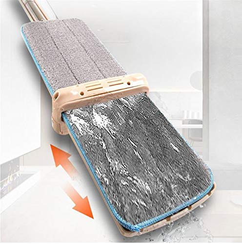 SEASPIRIT Multifunctional Stainless Steel Microfiber Floor Cleaning Healthy Mop with Removable Washable Pad and Integrated Water Spray Mechanismmop for Cleaning FloorSpray mopMulticolour - Image 4