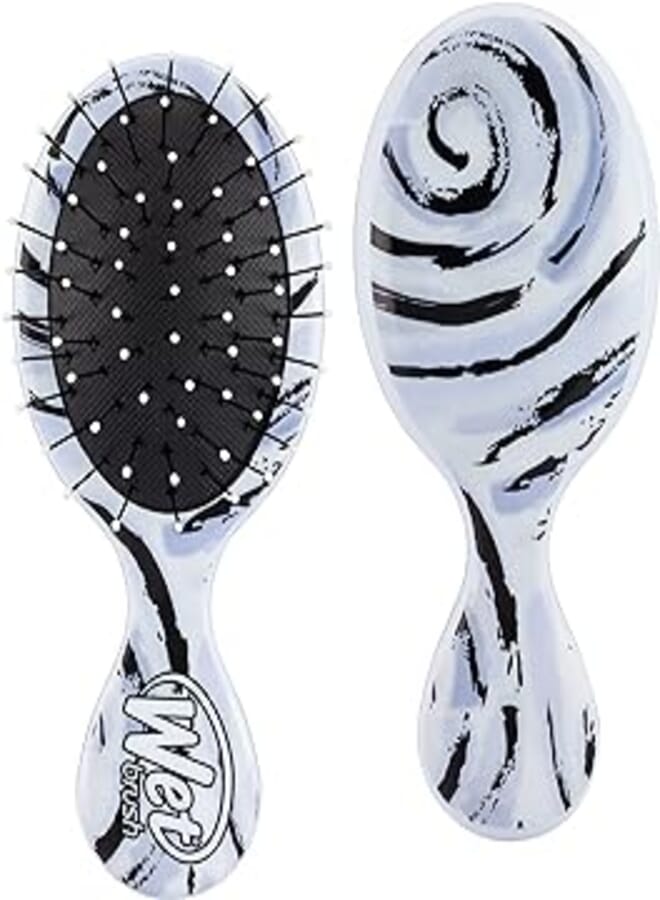 WetBrush Mini Detangle-Watercolor Purple swirl NEW**