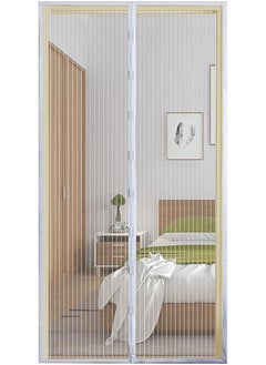 NIBEMINENT Mosquito Curtain Net With Adhesive Tape White 