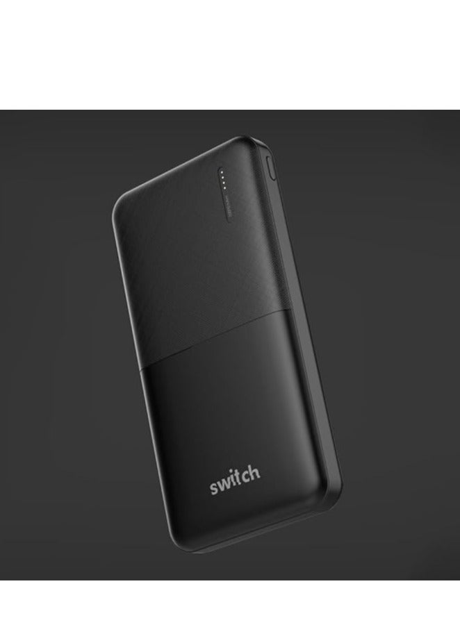 Switch SWITCH 10K Power Bank, Portable 10,000mAh Charger, PB-S100, 4-Port Fast Charging with Battery Indicator, Compatible with iPhone, Samsung, Huawei & More  - Image 1