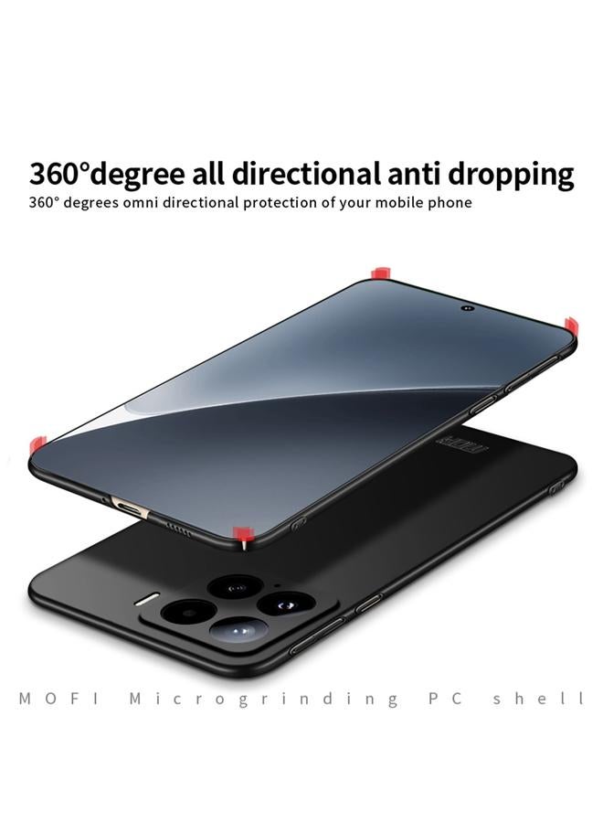موفي جراب لهاتف Xiaomi 15 Micro-Frosted PC جراب هاتف صلب رفيع للغاية - Image 4
