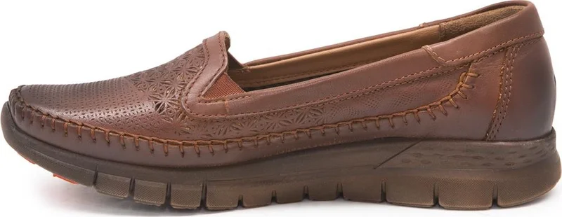 Forelli 29413 Women's Leather Tobacco Anatomical Shoes