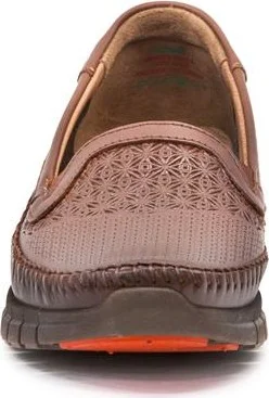 Forelli 29413 Women's Leather Tobacco Anatomical Shoes