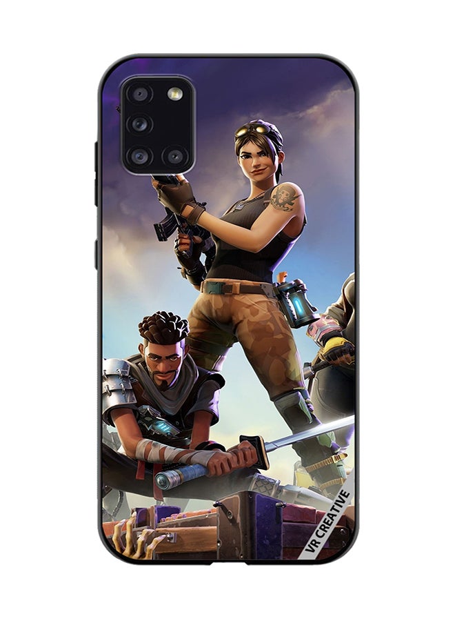 VR CREATIVE Protective Case Cover For Samsung Galaxy A31 Fortnite Design Multicolour - Image 1