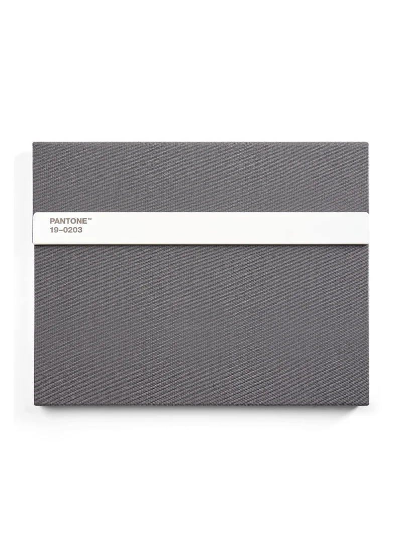 Pantone Premium Notebook with Pencil – Perfect for Notes & Ideas – Grey