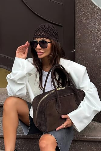 GUVIVI Retro Aviator Sunglasses for Women Men 2026 Square Top Bar Sun Glasses Sunnies 70s Lightweight Shades - Image 3