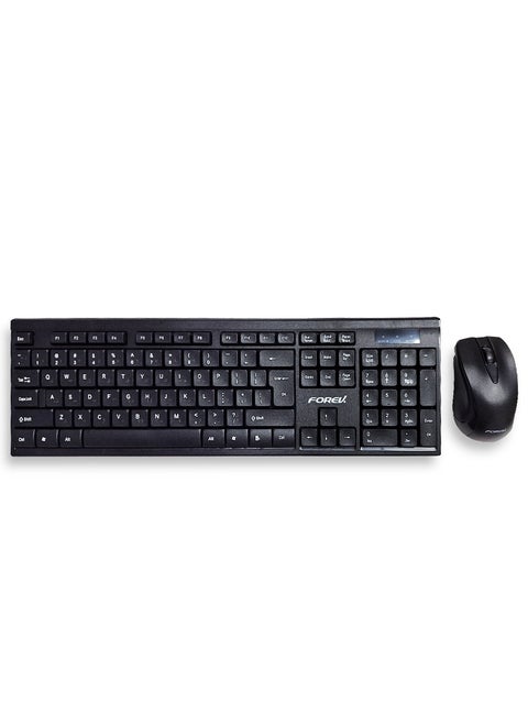 2.4G Wireless Keyboard+Mouse Set First Choice For Office Business FV-W706 , Wireless technology , Energy saving , Ergonomic Design , Waterproof , Silent Key , Standard 104 key , 2.4G Wireless , Save battery life