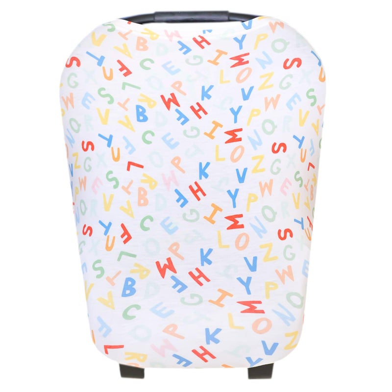 Copper Pearl MultiUse Cover Car Seat Covers Nursing Cover and Stroller Cover for Sun Stretchy Fabric AllSeason Use Stylish Designs Easy Access for Moms Webster - Image 2