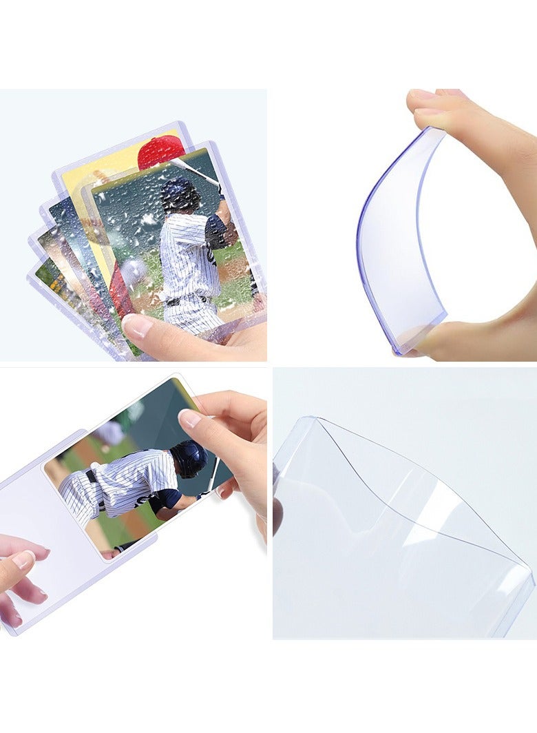 25 Pcs Card Sleeves ( 3"x4")  Hard Plastic Standard Top Loaders Card Protectors - Image 3