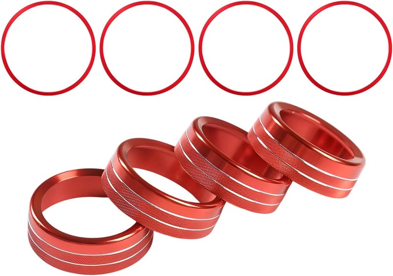 2016-2023 Interior Mods; Trim, Button Covers; 8 Pcs - Image 1