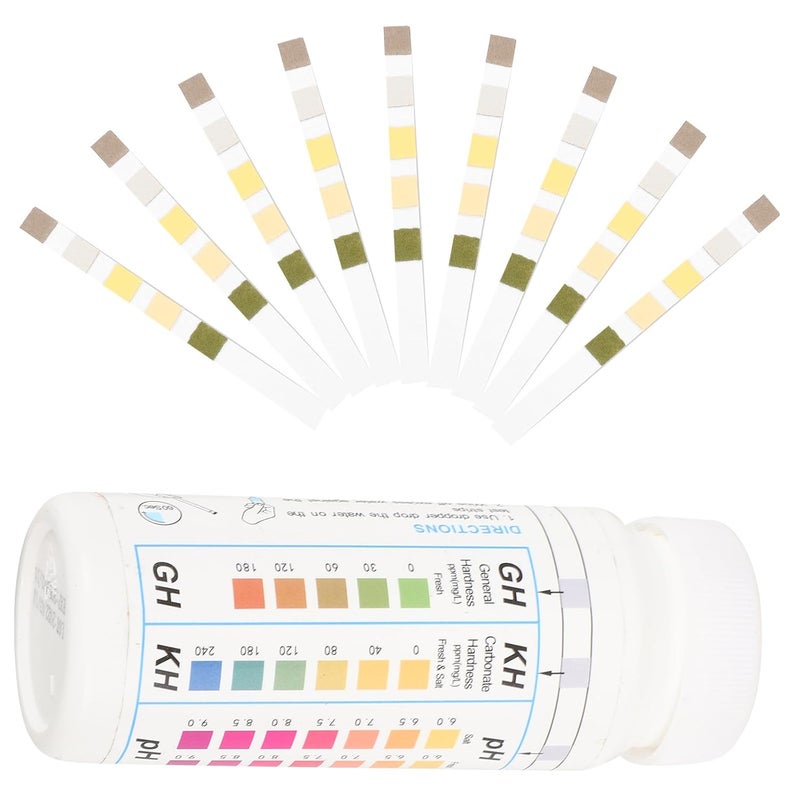 HOMSFOU 50pcs Pool and Fish Tank Ph Test Strips Water Quality Detector for Swimming Pool and Aquarium Water Testing with High Sensitivity Ph 0-14 Range - Image 1