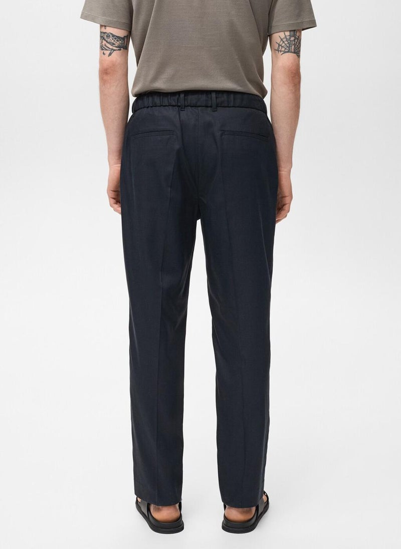 Mango Man Tyler High Waist Trousers  - Image 2