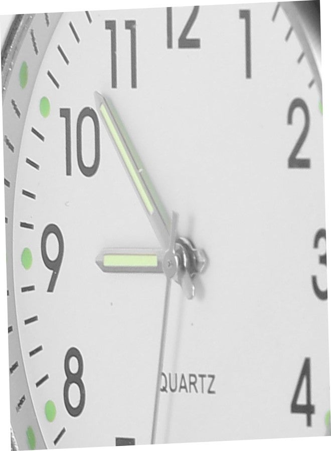 TOYANDONA Miniature Clock Model Models Furniture Tiny House Accessories House Floor Clock Doll House Scene Decoration Doll House Decor Miniatures White Wall Clock Alloy.Glass.Paper Props - Image 5